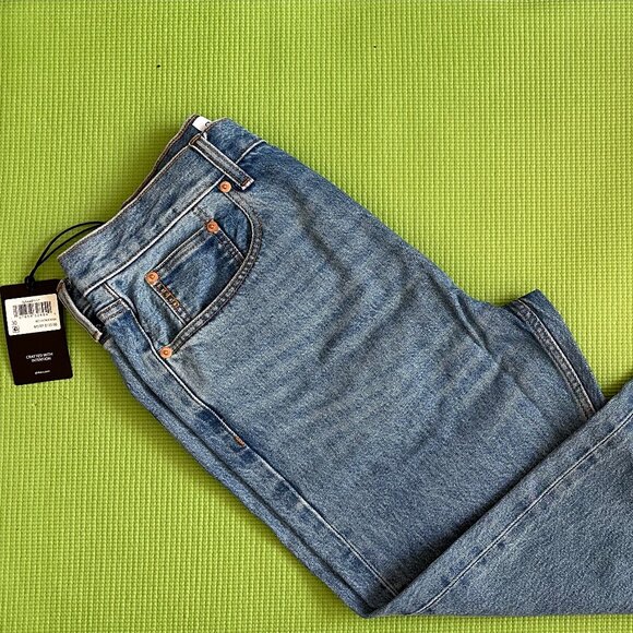 30x32 - G.H. Bass & Co. Sanford 5 Pocket Selvedge Denim Jeans Light Wash (NEW)